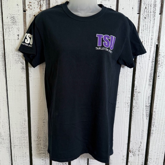Unavailable-Y2K TSU Tarleton State University Tshirt Black Size - Picture 1 of 9